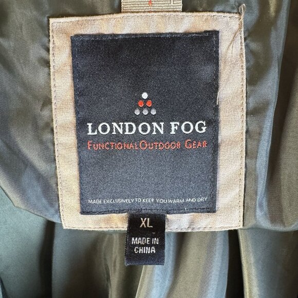 London Fog Functional Outdoor Gear Reg Coat Jacket 2-in-1 Men's Size XL Gorpcore - Picture 9 of 16